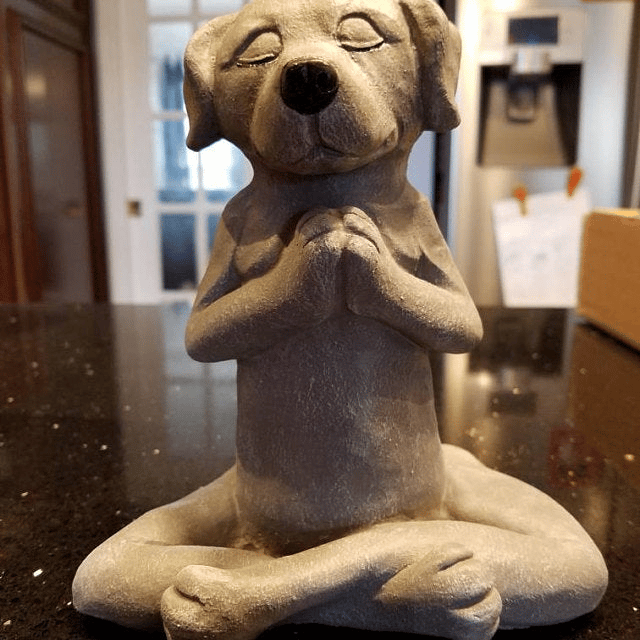 🐶Dog Buddha-Meditating Dog Statue🐶