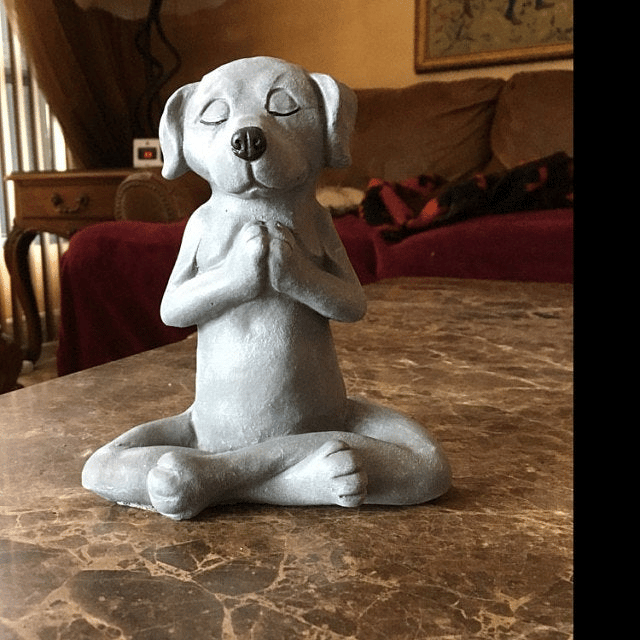 🐶Dog Buddha-Meditating Dog Statue🐶