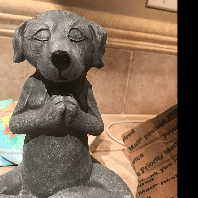 🐶Dog Buddha-Meditating Dog Statue🐶