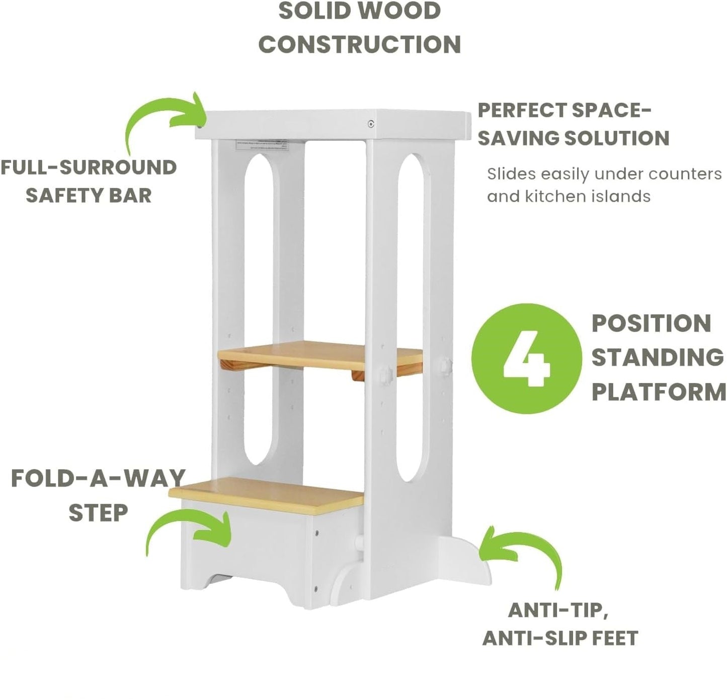 Foldable Toddler Footstool