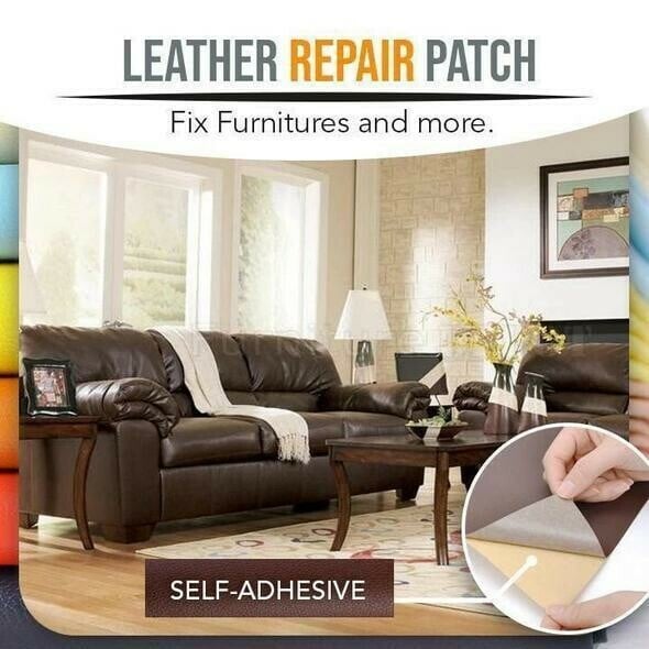 60%OFF🌟 LEATHER FIX Premium Leather Adhesive Sheet