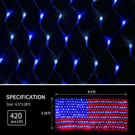 420 LED STRING LIGHTS- OUTDOOR LIGHTS