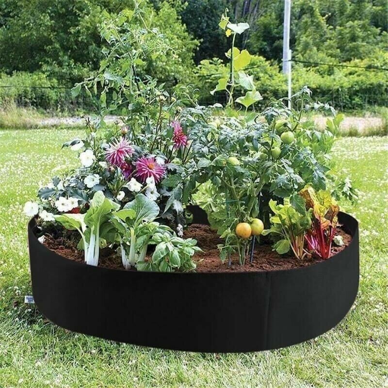 Fabric Raised Planting Bed - Just Unfold, Fill and Grow