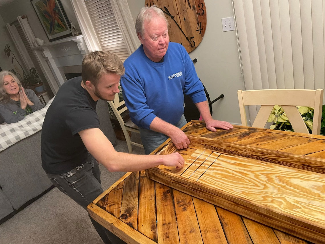 4 Foot Bowling / Shuffle Board Game, Game Room Game, Man Cave Game, Bowling, Shuffle Board